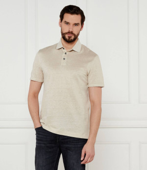 BOSS BLACK Polo H-Press 28 | Regular Fit | z dodatkiem lnu