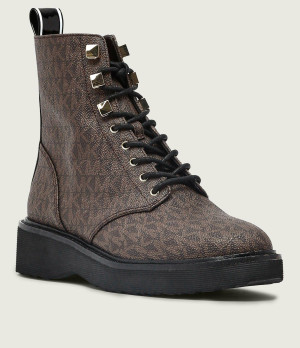 Michael Kors Botki Haskell | z dodatkiem skóry