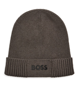 BOSS GREEN Czapka Asic_Beanie-X | z dodatkiem wełny