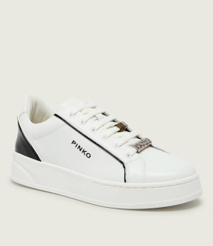 Pinko Skórzane sneakersy IRIS 01
