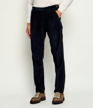 Tombolini Spodnie | Tapered fit | sztruks