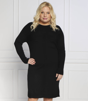 Persona by Marina Rinaldi Sukienka GENESI plus size | z dodatkiem wełny