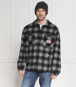 Kenzo Wełniana koszula | Regular Fit