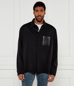 Balmain Wełniana koszula | Oversize fit