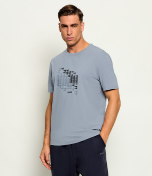 BOSS GREEN T-shirt TS_Network Flag | Regular Fit