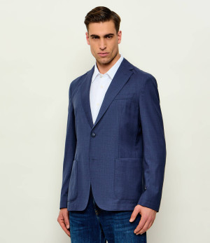 BOSS BLACK Wełniana marynarka P-Hanry-WG-262 | Slim Fit
