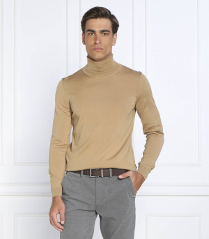 BOSS BLACK Wełniany golf Musso-P | Slim Fit