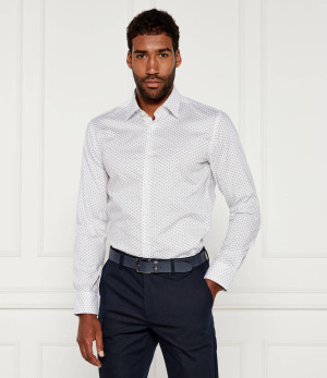 BOSS BLACK Koszula H-HANK-kent-C1-214 | Slim Fit | stretch
