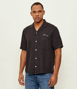 AllSaints Lniana koszula WILDER | Loose fit