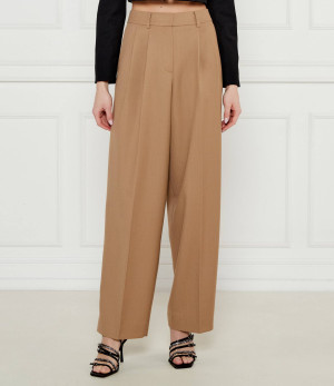 Michael Kors Spodnie | flare fit | z dodatkiem wełny