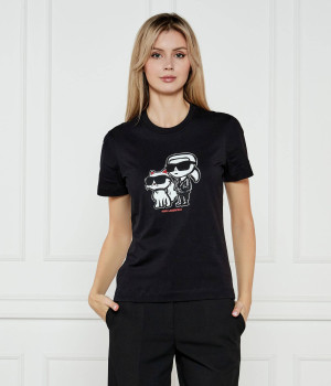 Karl Lagerfeld T-shirt Ikon Sketch Duo | Regular Fit