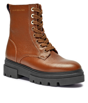 Tommy Hilfiger Skórzane botki
