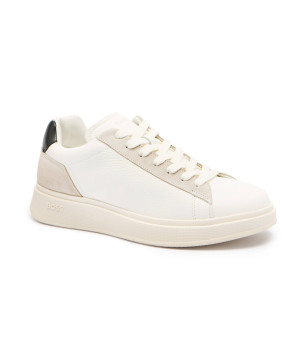 BOSS BLACK Skórzane sneakersy Bulton_Runn_sdgrlt