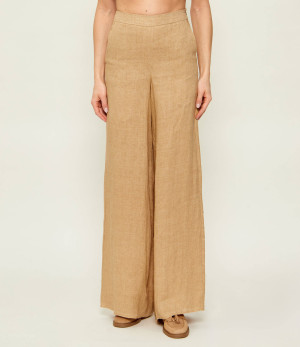 Marella Lniane spodnie MLLOTTELIA | Relaxed fit