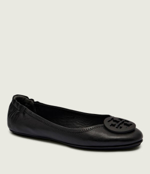 TORY BURCH Skórzane baleriny MINNIE
