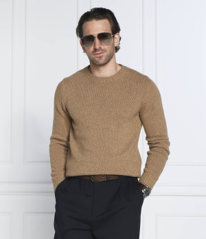 Oscar Jacobson Wełniany sweter Valter | Regular Fit