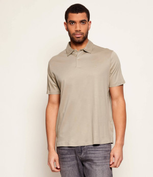 GUESS Polo | Regular Fit | z dodatkiem jedwabiu