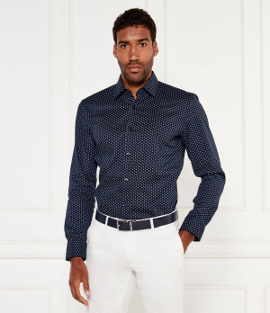BOSS BLACK Koszula H-HANK-kent-C1-214 | Slim Fit | stretch