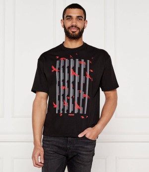 HUGO T-shirt Digraph | Loose fit