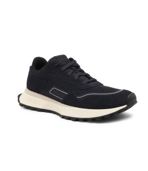 BOSS BLACK Sneakersy Jonah_Runn_knsd | z dodatkiem skóry