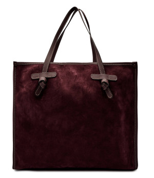 GIANNI CHIARINI Shopperka + saszetka MARCELLA | zamsz