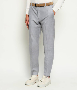 Tombolini Wełniane spodnie chino Zero Gravity | Slim Fit