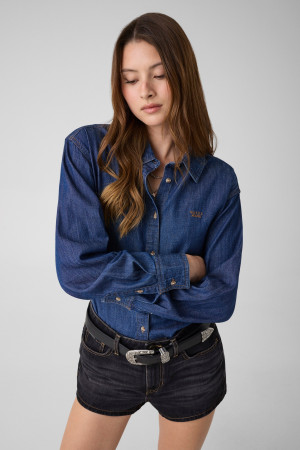 Guess Jeans Jeansowa koszula | Loose fit