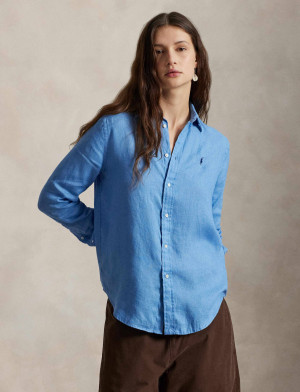 POLO RALPH LAUREN Lniana koszula | Classic fit