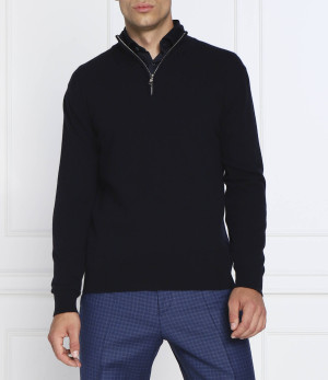 Oscar Jacobson Sweter | Regular Fit | z dodatkiem wełny i kaszmiru