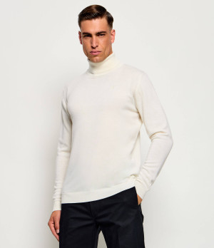 Karl Lagerfeld Wełniany golf | Regular Fit