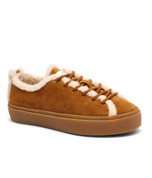 INUIKII Ocieplane sneakersy | shearling | zamsz