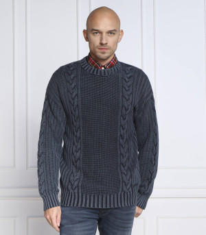 HUGO Sweter Sofash | Regular Fit