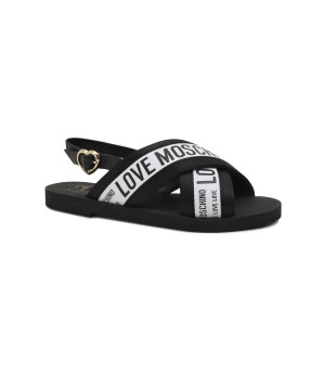 Love Moschino Sandały | z dodatkiem skóry