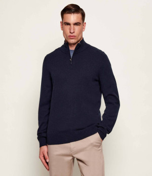BOSS BLACK Wełniany sweter H-Hemarlo | Regular Fit | z dodatkiem kaszmiru