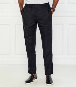TIGER OF SWEDEN Lniane spodnie Tannen | Slim Fit
