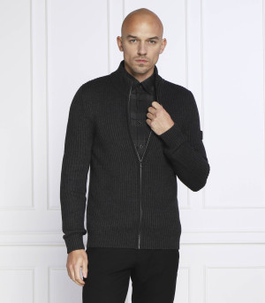 Joop! Kardigan | Regular Fit | z dodatkiem wełny