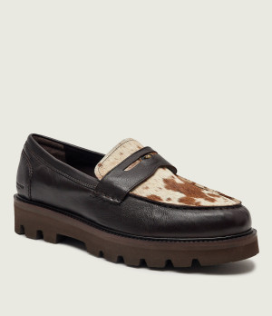 Kurt Geiger Skórzane loafersy BROMPTON PENNY