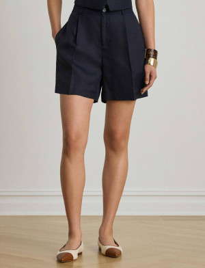 LAUREN RALPH LAUREN Lniane szorty TERRISH | Relaxed fit