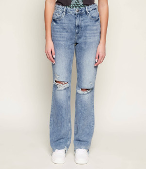 GUESS Jeansy 80S | Straight fit | high waist