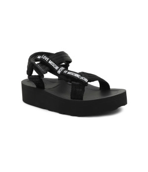 Love Moschino Sandały | z dodatkiem skóry