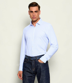 HUGO Koszula Kenno | Slim Fit | stretch