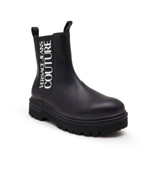 Versace Jeans Couture Skórzane sztyblety
