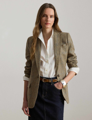 LAUREN RALPH LAUREN Lniana marynarka | Relaxed fit