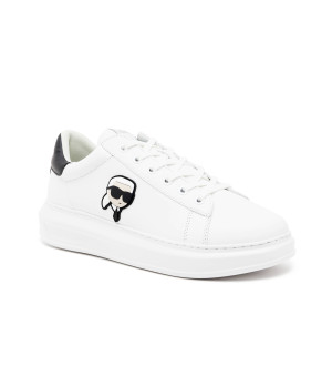 Karl Lagerfeld Skórzane sneakersy KAPRI Karl NFT Lo Lace