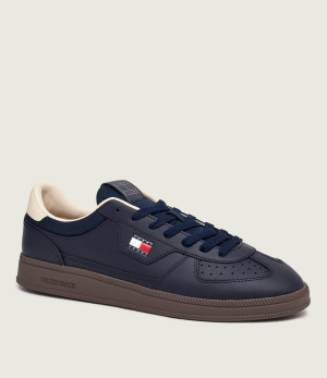 Tommy Jeans Skórzane sneakersy The Greenwich Edge
