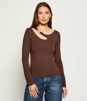 GUESS Bluzka ELEANOR | Slim Fit