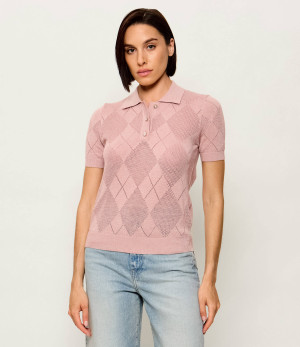 GUESS Polo Melody | Regular Fit | z dodatkiem wełny