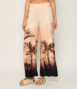 Guess Spodnie FLEUR | Loose fit