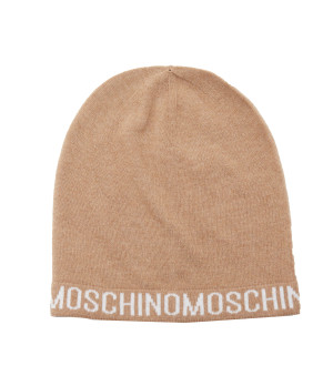Moschino Czapka | z dodatkiem wełny i kaszmiru
