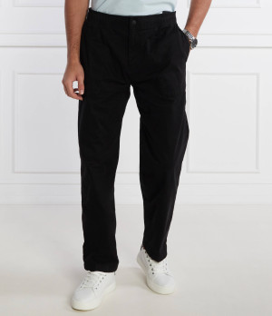 Calvin Klein Jeans Spodnie BADGE TRIM WOVEN PANT | Regular Fit